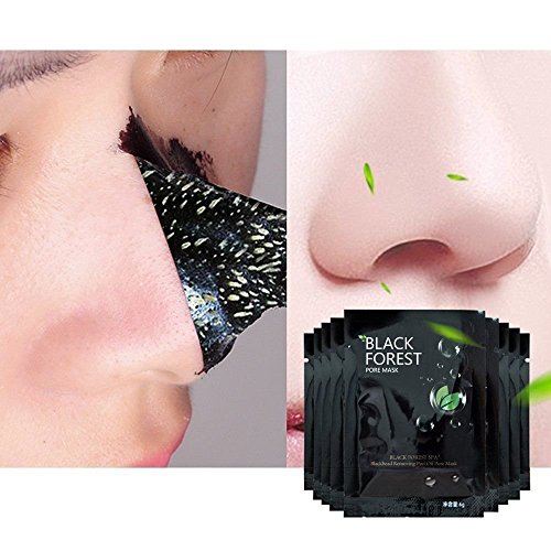 Black Forest Spa® Akne Blackhead Killer Anti-Akne-Gesichtsmaske Peel Off Maske 10er Pack 10x6ml
