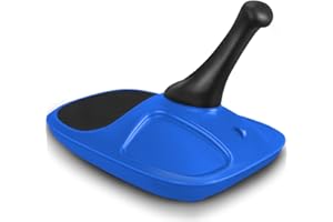 GANZTON Bob Schneebob Schlitten Rodelschlitten Kinderschlitten Kunststoffrodel Stabil für Kinder Jungen Mädchen Schneesport Winter Sports Fun Schlitten