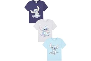 Disney T-shirt Lilo et Stitch | Vêtements Tie Dye Stitch pour enfants | T-shirts pour filles | T-shirts pour filles