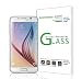 Produktbild amFilm Galaxy S6 Displayschutzfolie Tempered Glas (vorne) und PET (Rückseite) Displayschutzfolie für Samsung Galaxy S6 (Nicht S6 Edge) (1er Pack) [in Einzelhandelsverpackung]