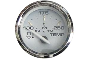 Faria Beede Instruments 19003 Kronos Water Temperature Gauge (100-250°F) - 2"