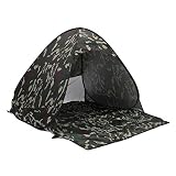 Tienda de camping - SODIAL(R)Al aire libre 2-3 Persona Automatico Impermeable Tienda de familia de Excursionismo Camping del camuflaje
