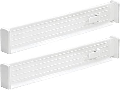 mDesign 2er Schubladentrenner – verstellbar – der perfekte