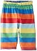 Toby Tiger Baby-Boys Organic Cotton Multi Reversible Striped Trousers, Multicoloured, 3-6 Months