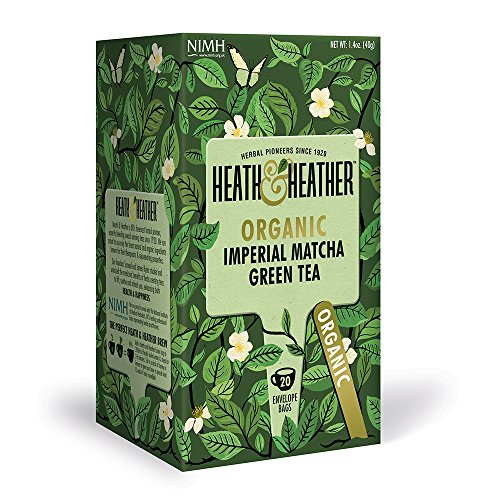 Heath And Heather Green Tea And Imperial Matcha Envelopes 20s Health Tea (1 Box)