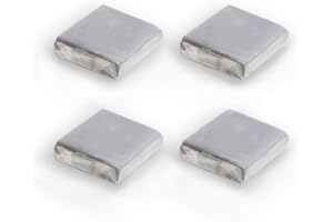 Kneaded Art Eraser, XUDOAI Grey Soft Durable Sketch Putty Rubber, Kneadable Rubber Eraser Set (4)