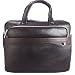 Produktbild Luxus Premium Laptoptasche für MEDION AKOYA E2221T MD 60428 Businesstasche / Aktentasche / Notebooktasche mit Schultergurt aus echtem Leder - LB Dark Braun 1