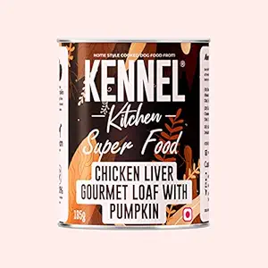 Kennel Kitchen Chicken Liver Gourmet Loaf with Pumpkin Dog Wet Food (Pack of 3)