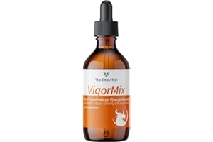 Vonderweid - VigorMix | Mix Tinture Madri con Maca Peruviana + Muira Puama + Ginseng + Tribulus Terrestris | Integratore Libido Uomo | Estratto Totale ad Ultrasuoni | Analcolico, Vegan | 100 ml