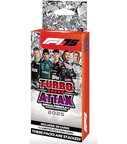 Topps Turbo Attax Formula 1 2024 – Pakiet startowy – zawiera