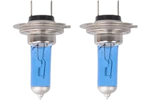 Mintice 2 X Car Vehicle Bright H7 100W 6000K Xenon Gas Halogen Headlight White Light Lamp Bulbs