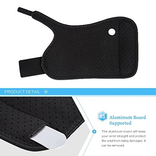 Yosoo Handgelenkschiene, Handgelenkbandage, Handgelenkstütz, ideal für Sport, nur für recht Hand - 4