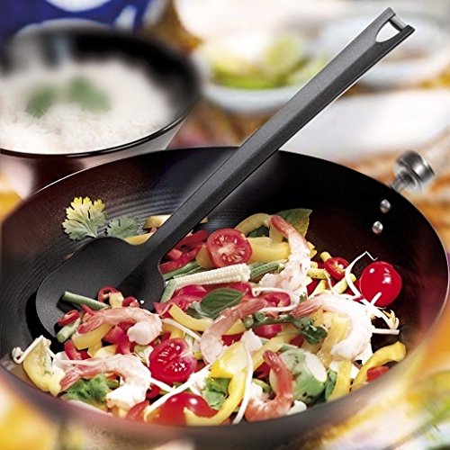Fackelmann 40245 Wok-Kochlöffel Asia, Nylon, 35 cm - 2