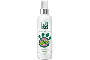 GNCPets Antimordeduras Muebles y Textiles para Perros MENFORSAN - 125 ml - Spray Educador Anti-Mordeduras para Perros - Natural