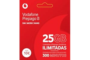 MODEL IS VODAFONE MW40 Vodafone Prepago S 12 GB + 300 Minutos (nacionales e internacionales) Roaming Europa