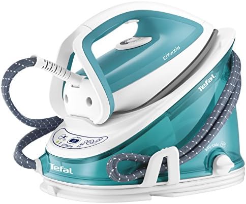 Tefal GV6721E0 GV 6721 Effectis Steam Generator Iron, Stainless Steel, 2200 W, 1.4 liters, Weiß/Mint