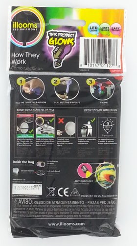 illooms Marble Balloons (Pack of 5)