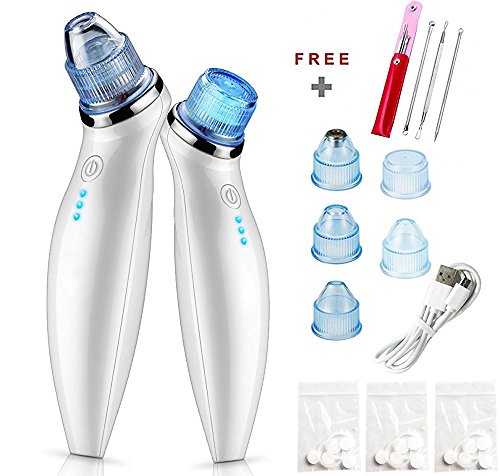 Beauty Nymph Wiederaufladbare Blackhead Remover Artefakt Akne Pore Cleanser, Blu-ray Design Vakuum Massage Schönheit Ausrüstung, Exfoliates und Resurfaces der Hautpflege.