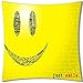 Produktbild Bag hat Million Ant Letters Printed Serial Cotton Square Decorative Throw Pillowcase,18"X18"
