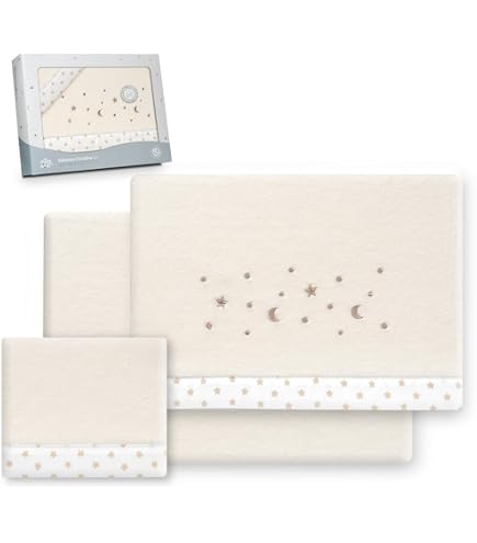 Parure De Draps Poussette 40x80cm Flanelle Éléphant - Drap Housse, Drap Dessus Et Taie D'Oreiller Hiver