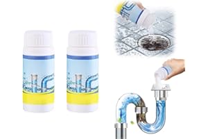 ‎LAOCAF Abflussreiniger Extra Stark, New 2024 Toilet Reiniger Extrem Stark, Verstopfungsprobleme Schnell Lösen, Verstopfungsblasenreiniger, Geeignet für Verstopfte Toiletten und Abwasserrohre (2)