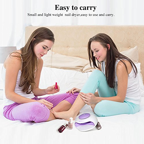 TOUCHBeauty TB-0889 Elektrischer Nageltrockner mit Luft und 3 LED-Licht Gut für Normalen Nagellack - 5