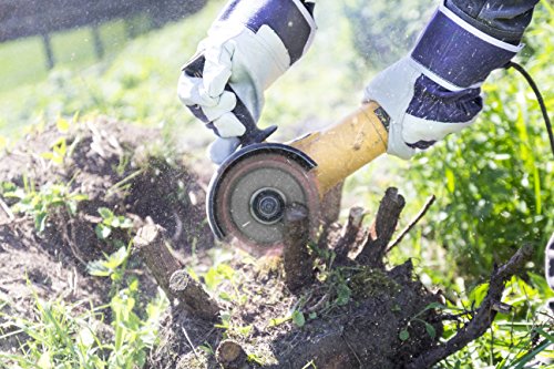 Nozar 6702164 Rip Cut HM-Trennscheibe 230 x 22,23 mm, Perfekt für alle Winkelschleifer aus Wolframcarbid Hartmetall-Segmenten, rot / silber - 3