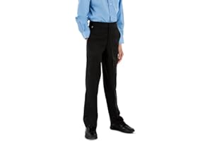 Innovation Boys Black Label Trousers (Slim Fit) | Available in Sizes 4-14 | 65% Polyester and 35% Viscose | UK Made
