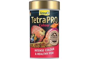 Tetra Pro Colour Multi-Crisps – Premium fiskfoder med färgkoncentrat för vackra, färgglada fiskar, 100 ml burk
