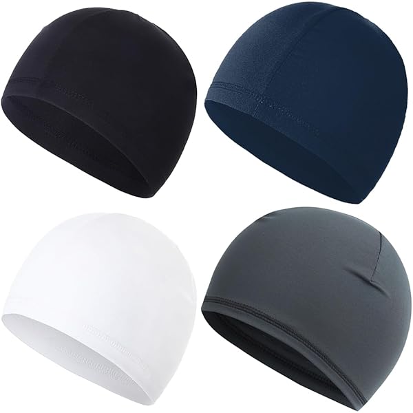 4 Berretti In Cotone Syhood - Cappelli Multiuso Uomo Donna Per Notte, Sport E Sottocasco - Foto 6