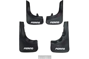 Apline Schmutzfänger Spritzschutz für Fiat Fiorino Vorne + Hinten 4 tlg SET