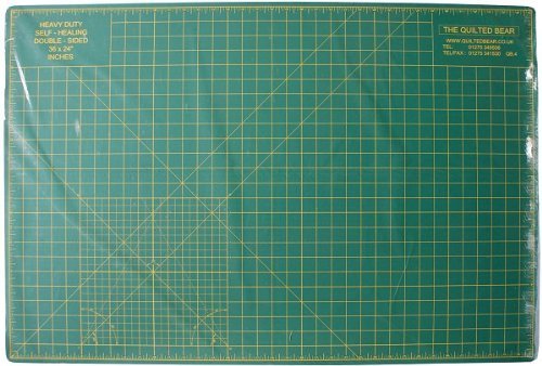 Preisvergleich Produktbild Schneideunterlage, 5-lagig, langlebig, "selbstheilend", beidseitig verwendbar, ca. 90 x 60 cm