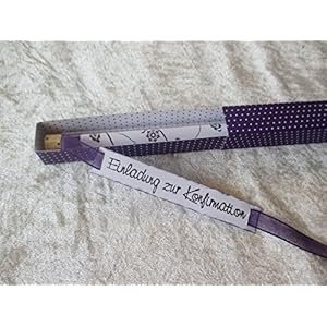 Einladung im Reagenzglas zur Konfirmation