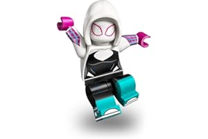 BRICK FLIP Lego Gwen Stacy - Minifigure della serie della Spider-Man: Across The Spider-Verse (Lego 71050)