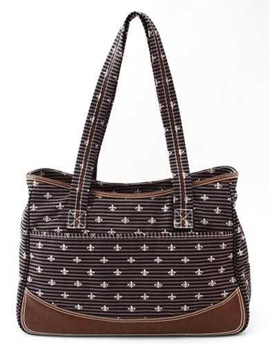 Imagen 2 de Kalencom - Set de bolso cambiador, diseño de flor de lis