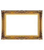 Cadre Photo Selfie Parliky Rétro Doré Pour Anniversaire, Mariage Et Fêtes - Accessoire Photo 48x34cm
