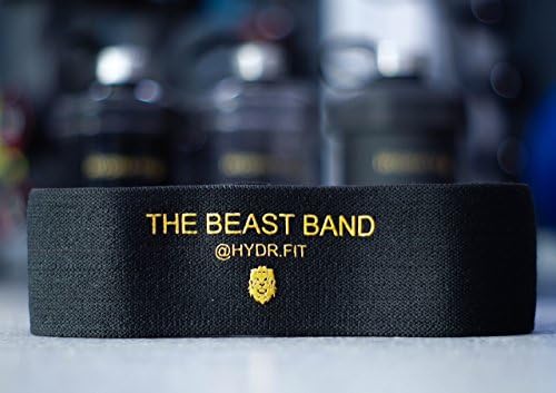 Premium Resistance band – Comfortable Cotton &amp; Polyester ★ LIFETIME GUARANTEE ★ Glute Activation – Helps prevent knee and back pain- Hydar Fitness Range - Unisex Hip warm up activation circle - Types of Athletes &amp; Sports – Crossfit, Weightlifting, Injury Rehabilitation
