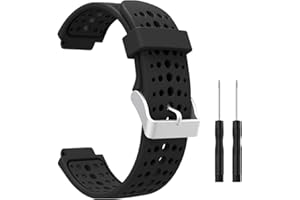 Muovrto Bracelet de Rechange pour Garmin Forerunner 25, Bracelets pour Hommes/Femmes Montre