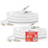 Nakamichi Excel Series 24K Gold Plated Banana Plug with Speaker Wire 99.9% Oxygen Free Copper (OFC) Stranded CL2 Certified -