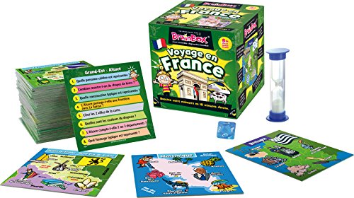 Preisvergleich Produktbild Asmodee – BBFRANCE – Denkspiel – BrainBox – Reise durch Frankreich