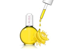 LALILL Aceite de Cutículas - 75ml - Banana Love - Vegano - Tratamiento para Uñas y Cutículas - Con Pipeta - Para Uso Doméstico y Profesional