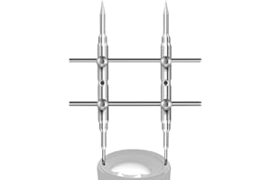 NEEWER Klucz do obiektywu ze stali nierdzewnej, profesjonalne narzędzie do naprawy z dwustronnymi spiczastymi płaskimi końcówkami, narzędzie do usuwania obiektywu z czterema śrubami do obiektywu
