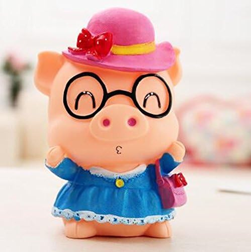 Creative cute piggy bank vinyl fall oversized