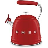 Smeg 50's Style Set &Uuml;st&uuml; D&uuml;d&uuml;kl&uuml; Kettle Kırmızı 2.3 lt