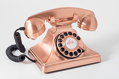 détail GPO 200 Téléphone Vintage Classique avec cadran rotatif - Bronze