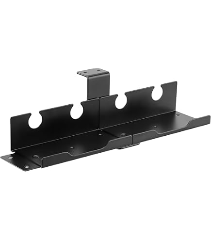 Techly Anello Passacavi Laterale 40x80 Mm In Acciaio Zincato Per Armadi Rack – Modello 172039, Colore Argento, Per Tenere In Ordine I Cavi