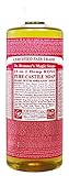 Dr Bronner's 946 ml Organic Rose Castile Liquid Soap