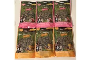 SURREY FEED Simply Nibbles Small Animal Treats Variety Pack (Pack of 6)