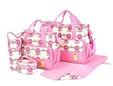 1 large zipped front pocket (for both large and small bag)