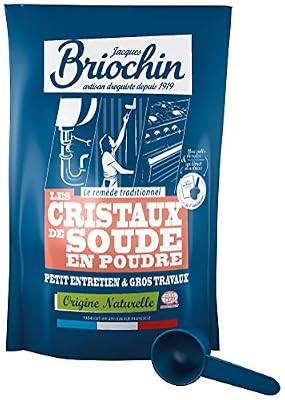 Jacques Briochin Véritables Cristaux de Soude Doypack 500 g - Lot de 3